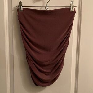Windsor Ruched Mini Skirt.  Size M.